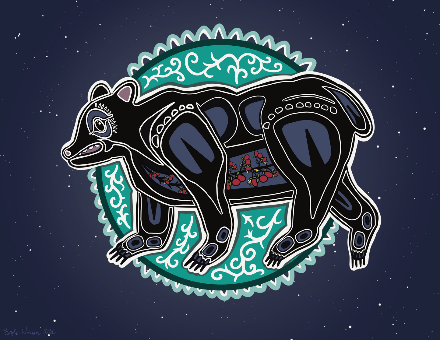 makwa art print